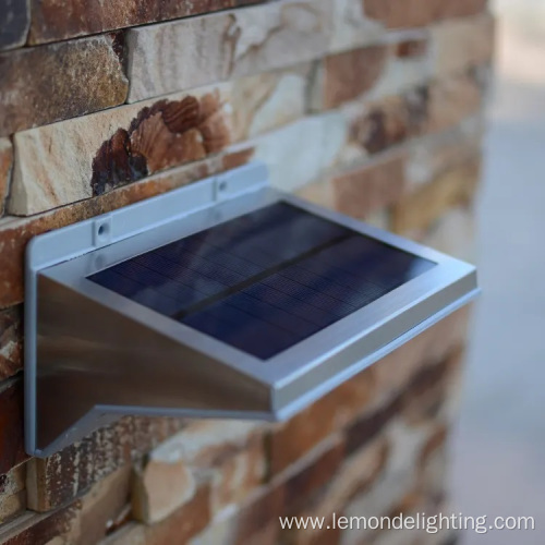 Waterproof Motion Sensor Outdoor Solar Security Wall Light